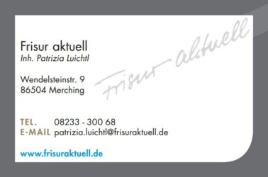 Frisur aktuell – Patrizia Luichtl